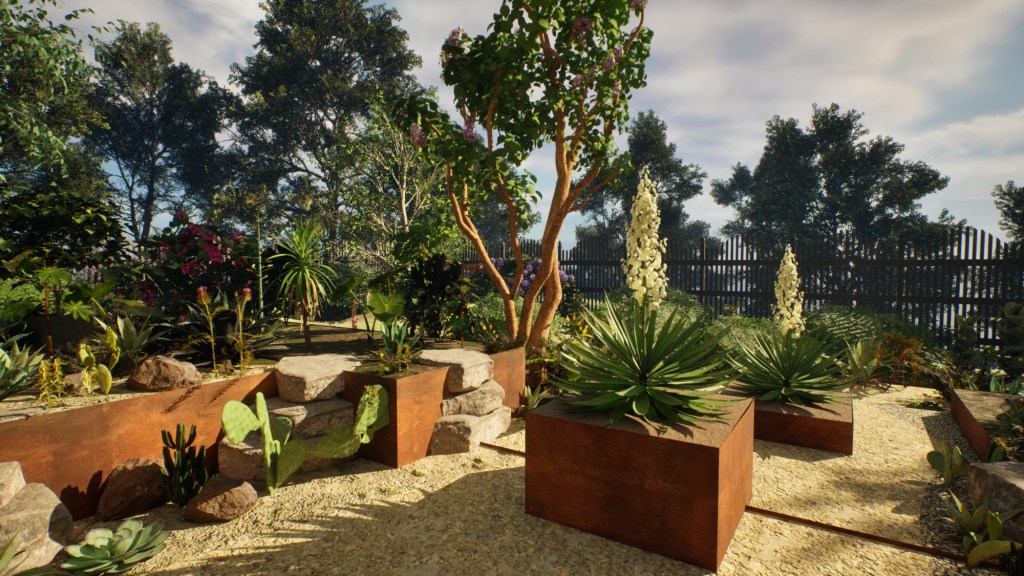 3d garden visualisation jo wonderland studios