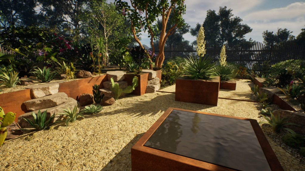 3d garden visualisation jo wonderland studios