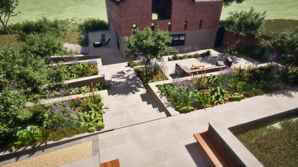3d garden design visualisation jo wonderland studios