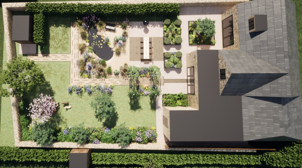 3d garden design visualisation jo wonderland studios