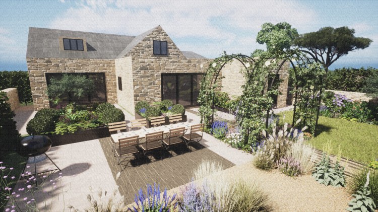 3d garden design visualisation jo wonderland studios