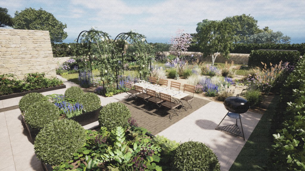3d garden design visualisation jo wonderland studios